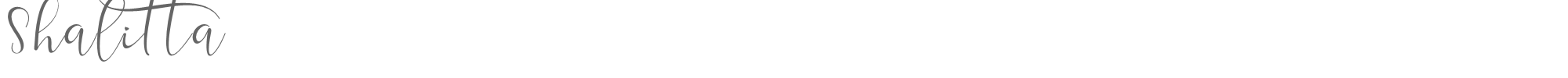 Shalitta Shalitta ttf.ttf font preview